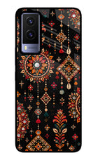 Boho Noir Vivo V21E 5G Glass Case