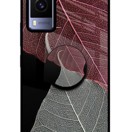 Leaf Pattern Vivo V21E 5G Pop Case by Casekaro