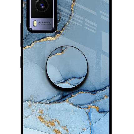 Blue Marble Vivo V21E 5G Pop Case by Casekaro
