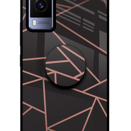 Geometric Pattern Vivo V21E 5G Pop Case by Casekaro