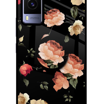 Flowers Vivo V21E 5G Pop Case by Casekaro