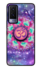 Om Purple Vivo V21E 5G Pop Case by Casekaro