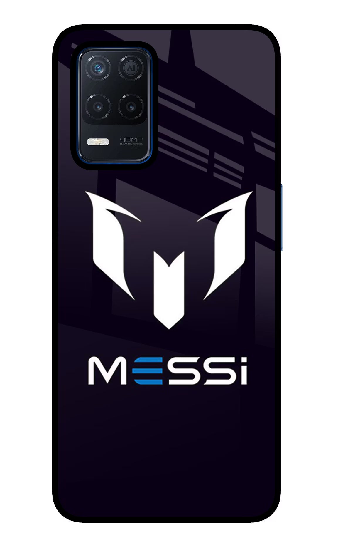 Messi Logo Realme Narzo 30 5G Glass Case