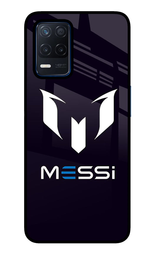 Messi Logo Realme Narzo 30 5G Glass Case