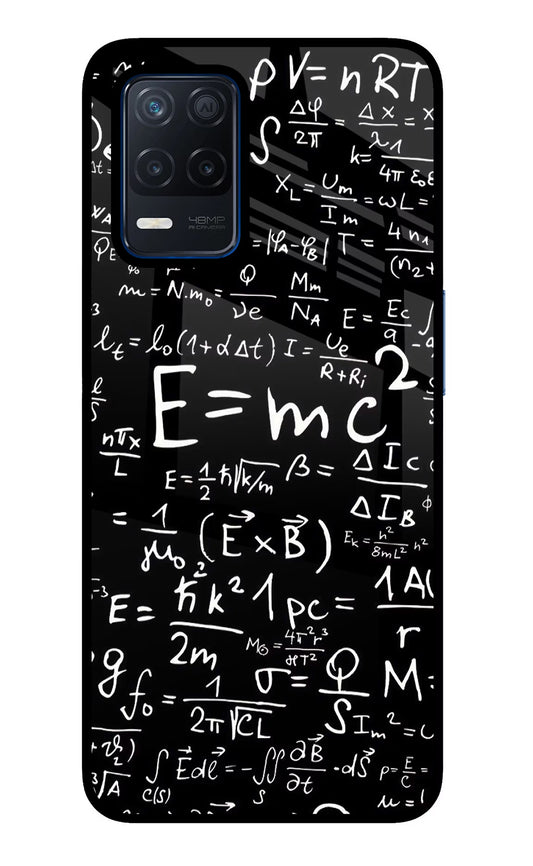Physics Formula Realme Narzo 30 5G Glass Case