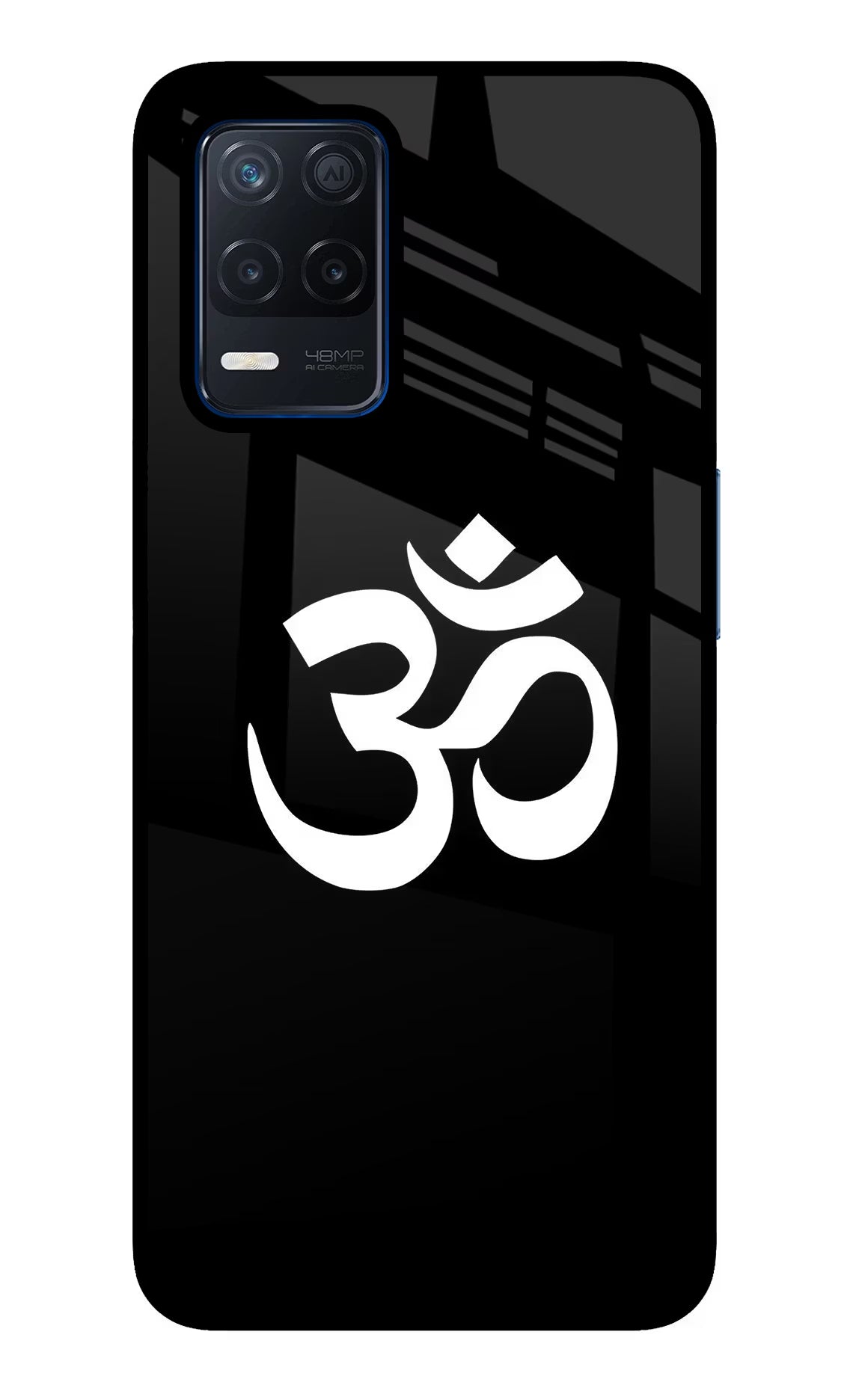 Om Realme Narzo 30 5G Glass Case Back Cover by Casekaro