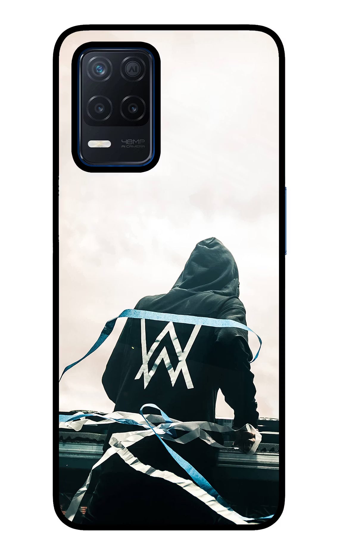 Alan Walker Realme Narzo 30 5G Glass Case Back Cover by Casekaro
