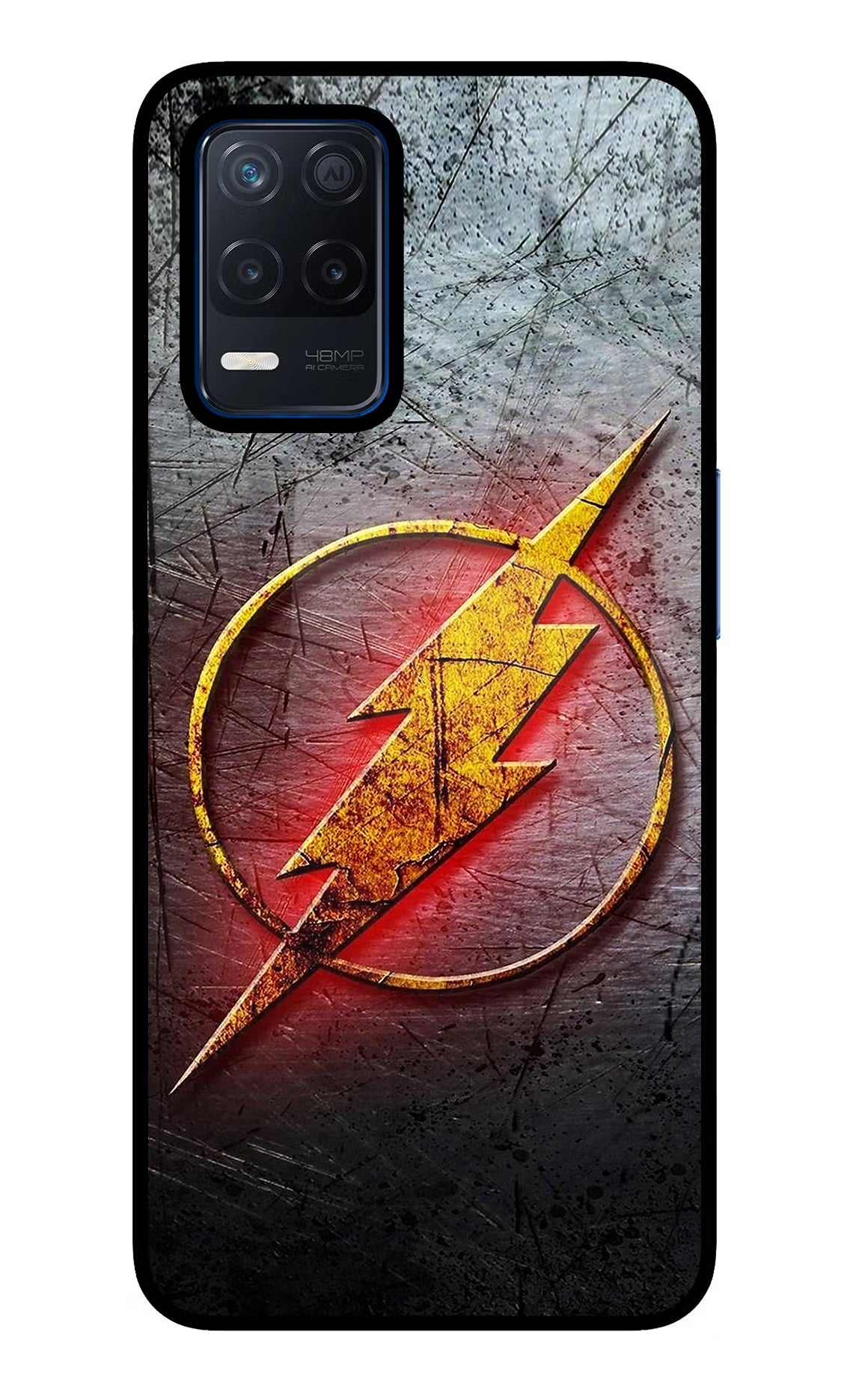 Flash Realme Narzo 30 5G Glass Case Back Cover by Casekaro