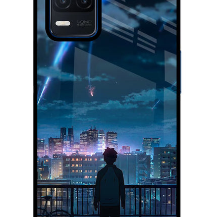 Anime Realme Narzo 30 5G Glass Case Back Cover by Casekaro