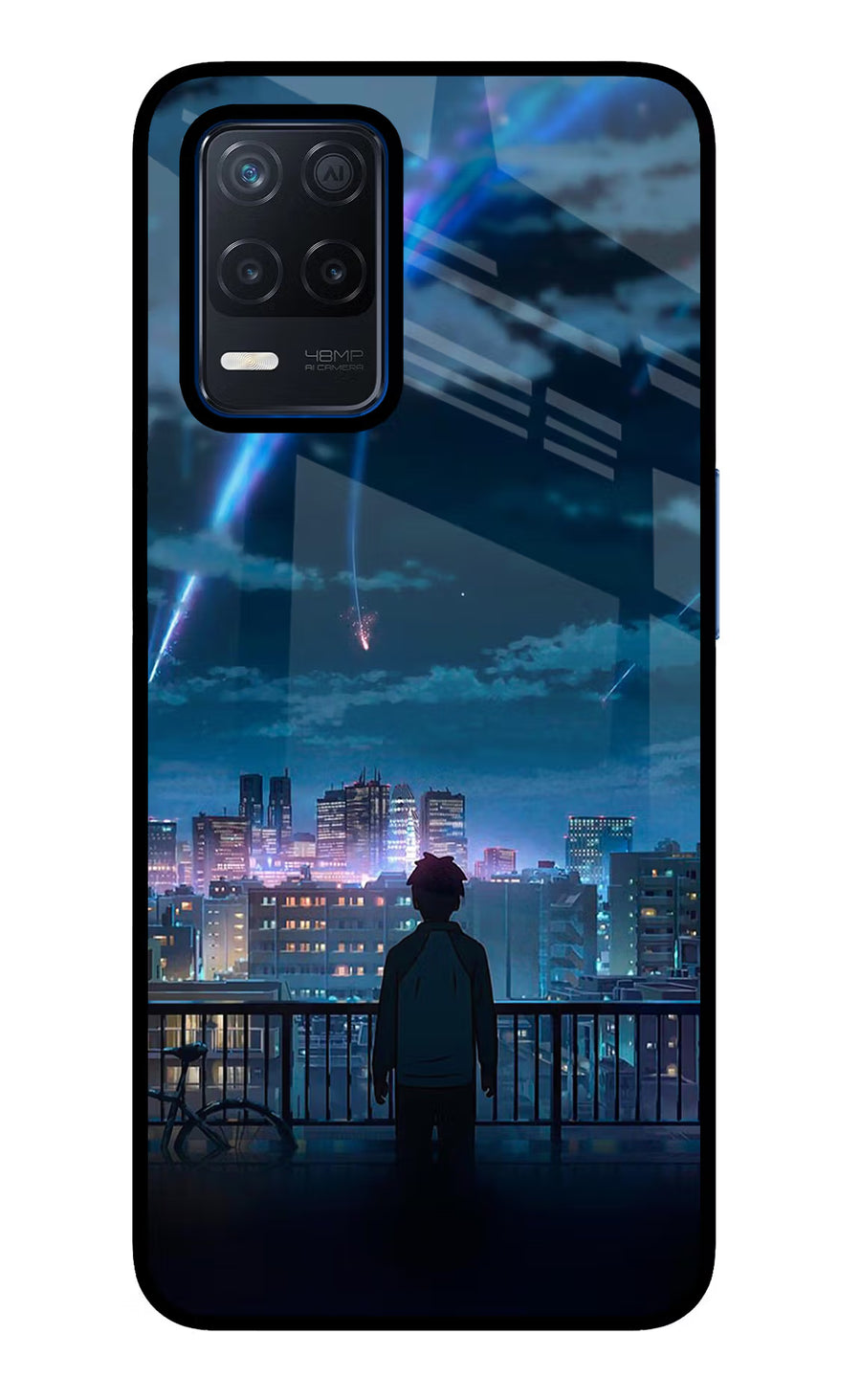 Anime Realme Narzo 30 5G Back Cover, Glass case