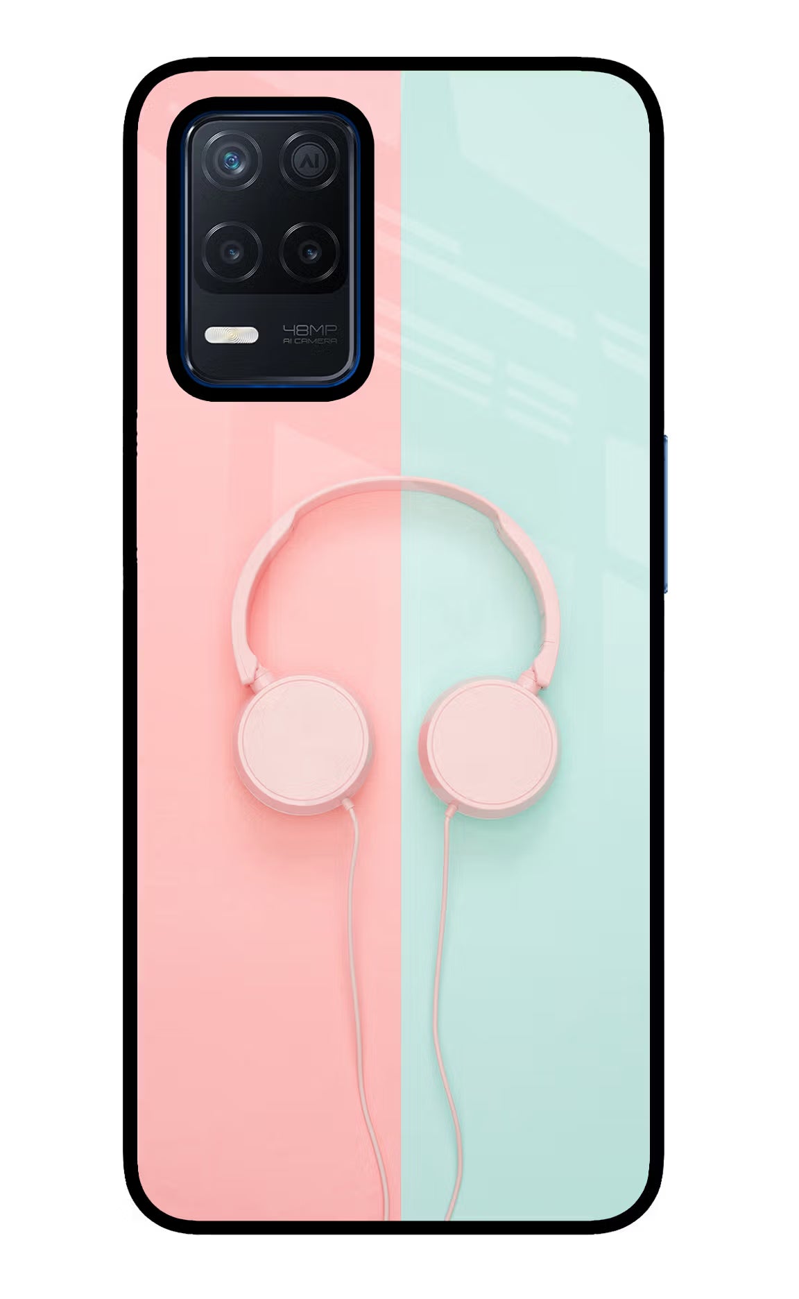 Music Lover Realme Narzo 30 5G Glass Case Back Cover by Casekaro