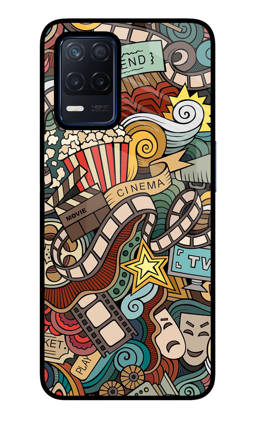 Cinema Abstract Realme Narzo 30 5G Glass Case