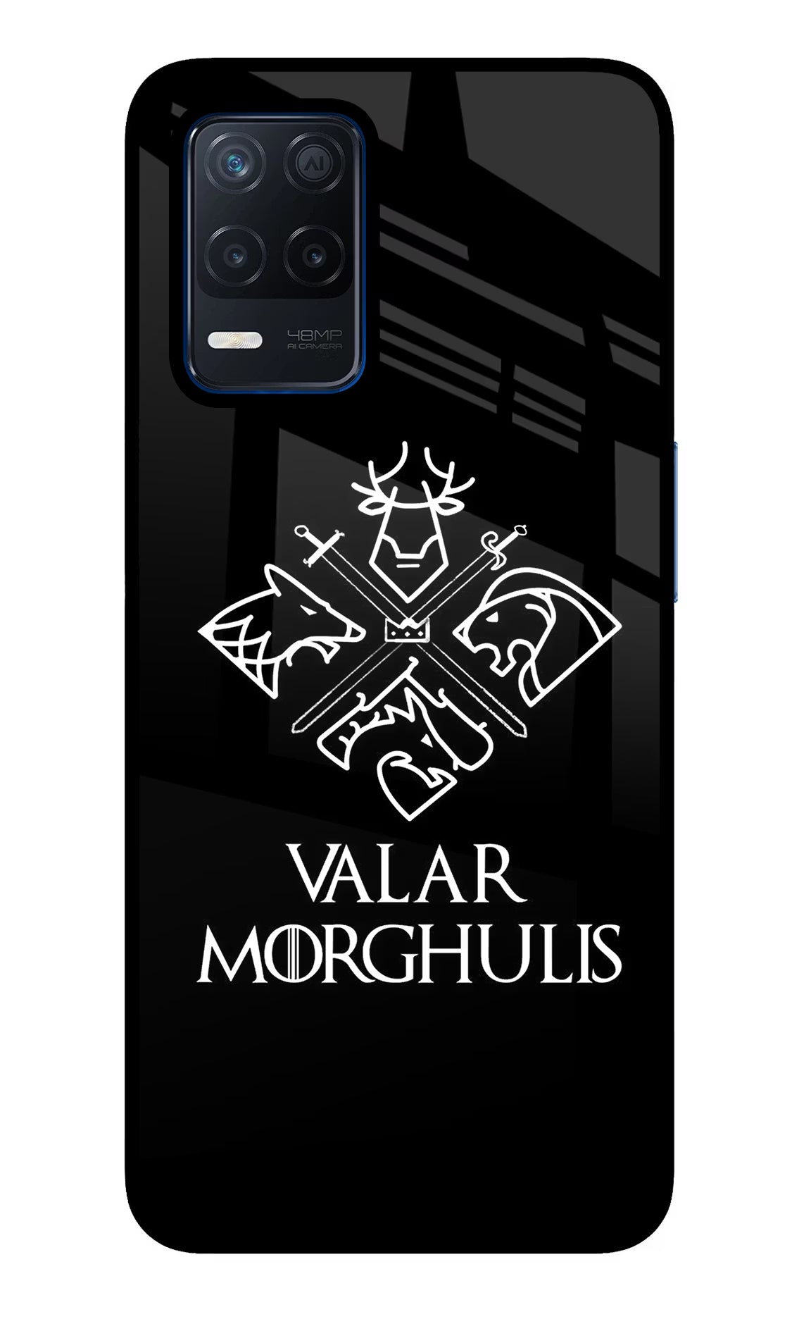 Valar Morghulis | Game Of Thrones Realme Narzo 30 5G Glass Case Back Cover by Casekaro