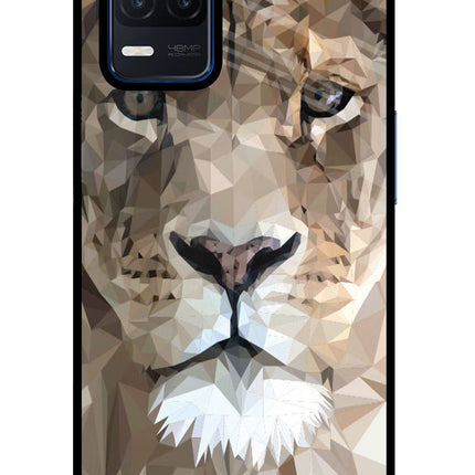 Lion Art Realme Narzo 30 5G Glass Case