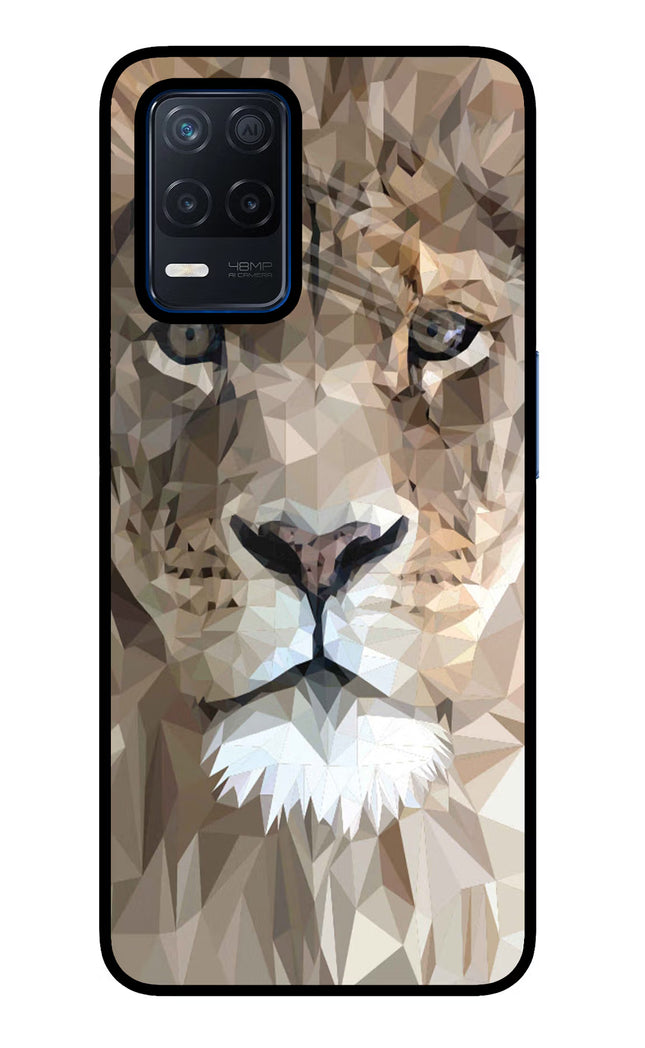 Lion Art Realme Narzo 30 5G Glass Case