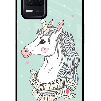 Unicorn Wallpaper Realme Narzo 30 5G Glass Case