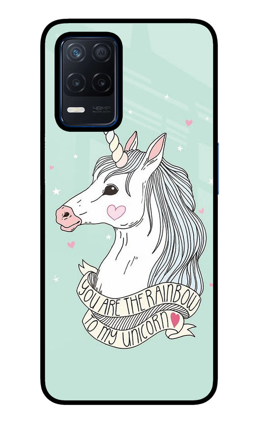Unicorn Wallpaper Realme Narzo 30 5G Glass Case