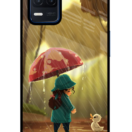 Rainy Day Realme Narzo 30 5G Glass Case