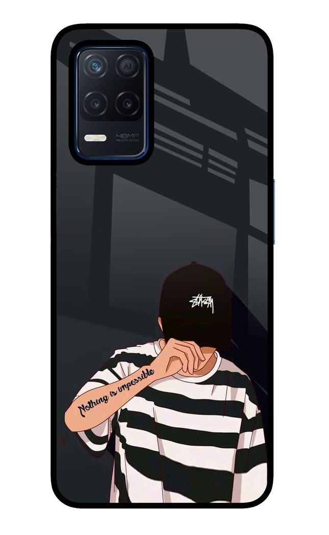 Aesthetic Boy Realme Narzo 30 5G Glass Case