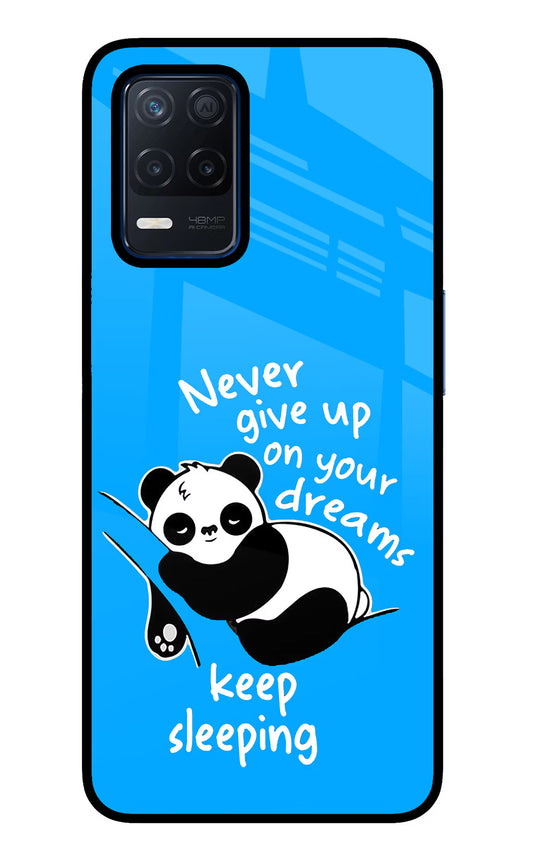 Keep Sleeping Realme Narzo 30 5G Glass Case