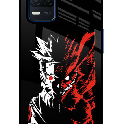 Naruto Two Face Realme Narzo 30 5G Glass Case