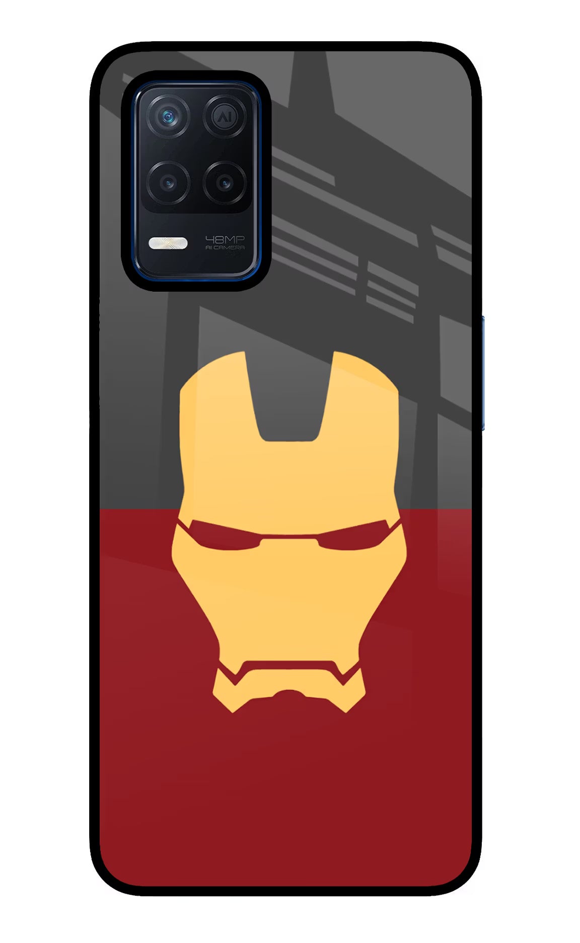 Ironman Realme Narzo 30 5G Glass Case Back Cover by Casekaro