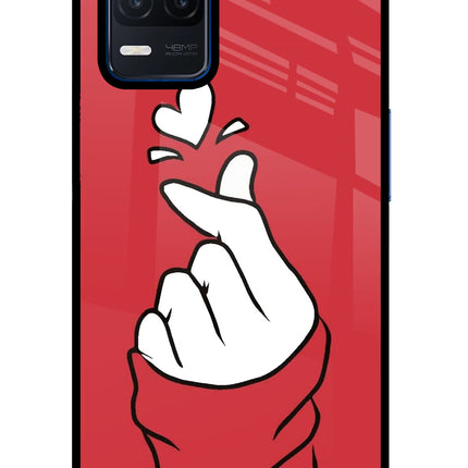 Korean Love Sign Realme Narzo 30 5G Glass Case