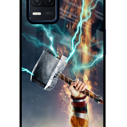 Thor Hammer Mjolnir Realme Narzo 30 5G Glass Case