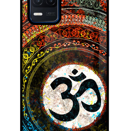 Om Cultural Realme Narzo 30 5G Glass Case