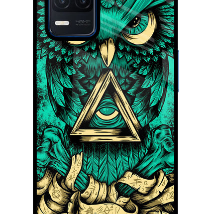 Green Owl Realme Narzo 30 5G Glass Case