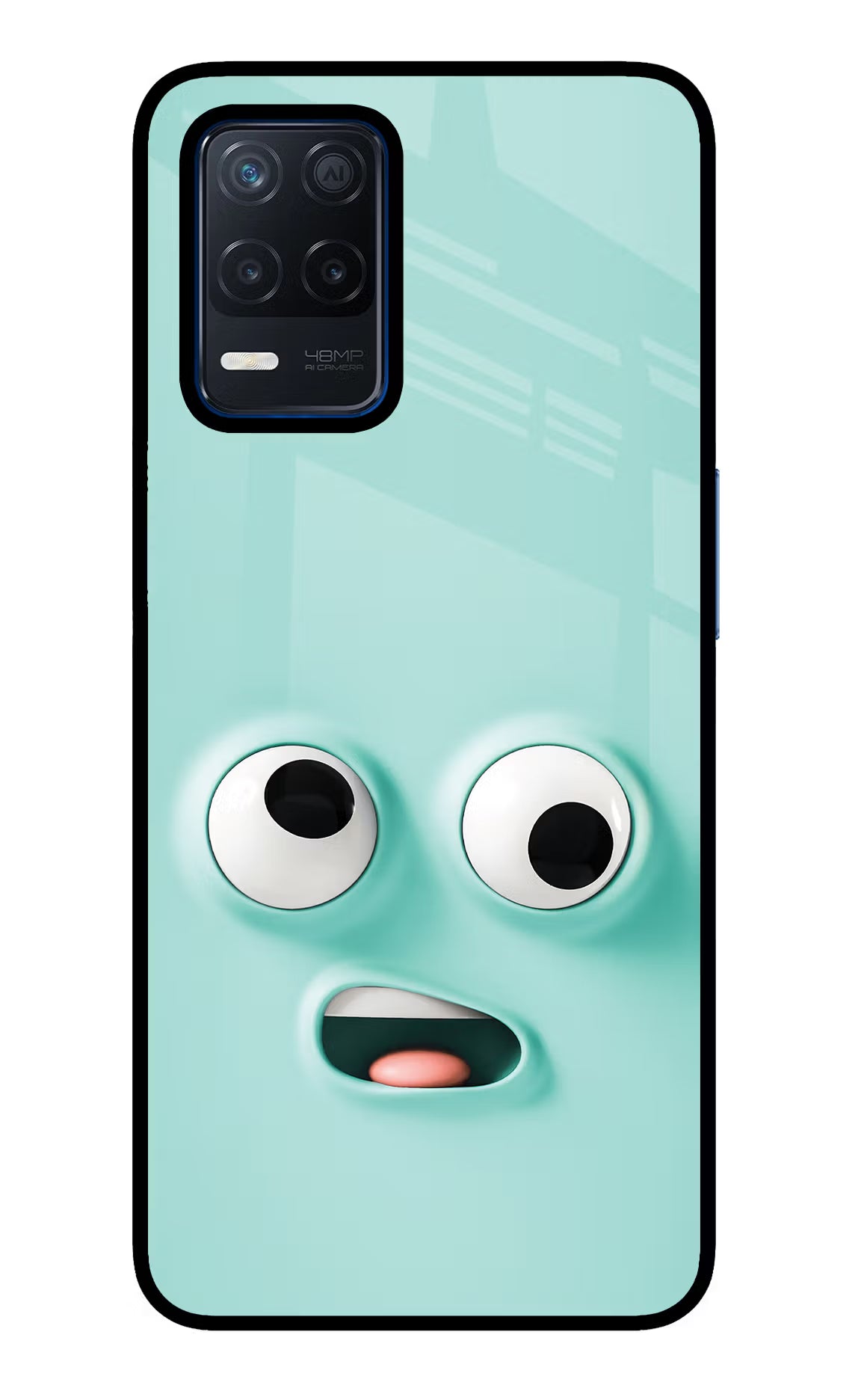 Funny Cartoon Realme Narzo 30 5G Glass Case Back Cover by Casekaro