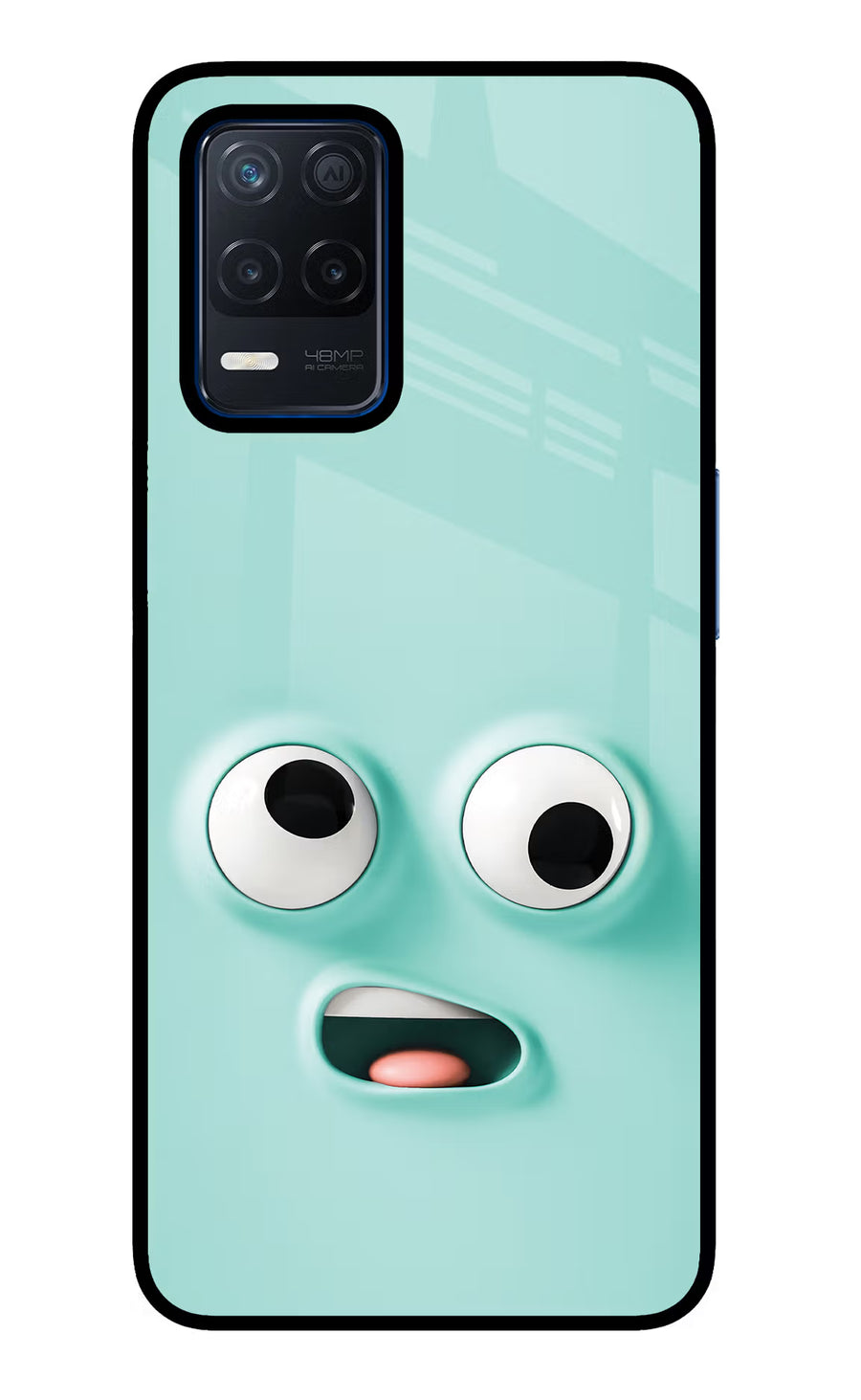 Funny Cartoon Realme Narzo 30 5G Back Cover, Glass case