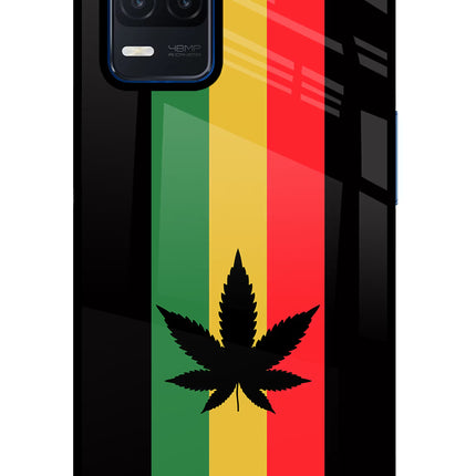 Weed Flag Realme Narzo 30 5G Glass Case