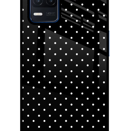 White Dots Realme Narzo 30 5G Glass Case