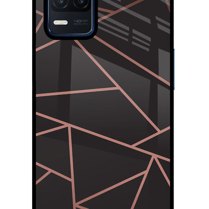 Geometric Pattern Realme Narzo 30 5G Glass Case