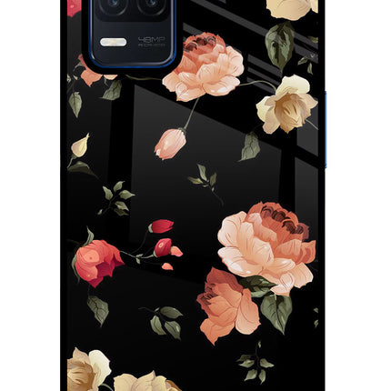 Flowers Realme Narzo 30 5G Glass Case