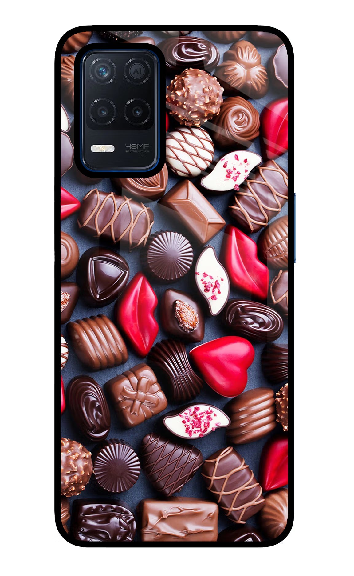 Chocolates Realme Narzo 30 5G Glass Case