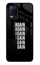 Again Again Gain Realme Narzo 30 5G Glass Case