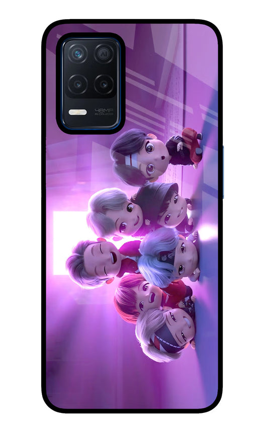 BTS Chibi Realme Narzo 30 5G Glass Case