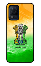 Satyamev Jayate Flag Realme Narzo 30 5G Glass Case