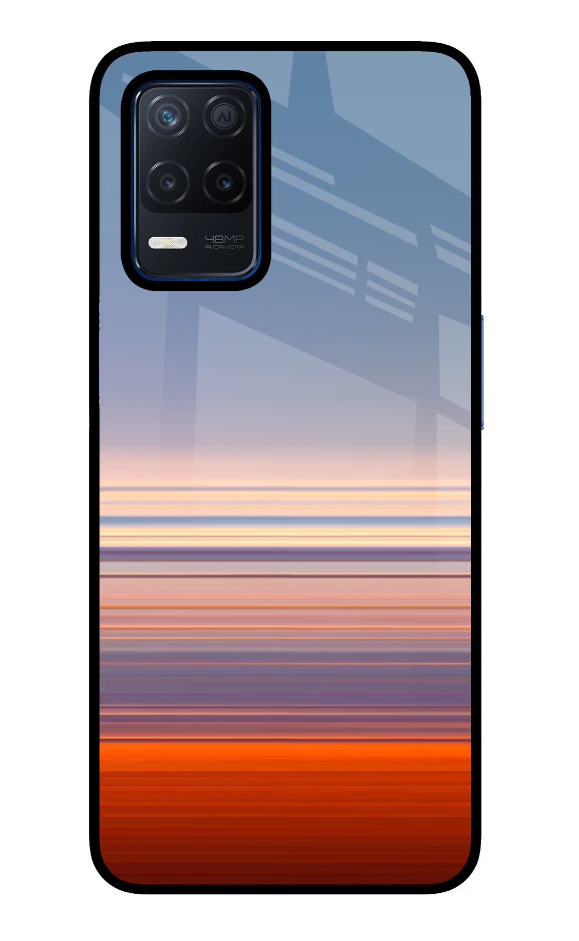 Morning Colors Realme Narzo 30 5G Glass Case Back Cover by Casekaro