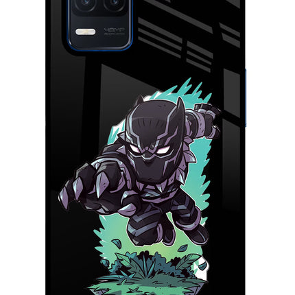 Black Panther Realme Narzo 30 5G Glass Case