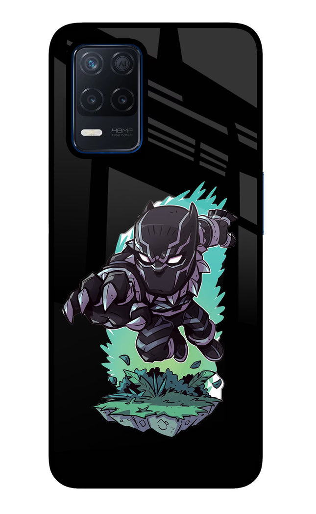 Black Panther Realme Narzo 30 5G Glass Case