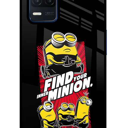 Find your inner Minion Realme Narzo 30 5G Glass Case