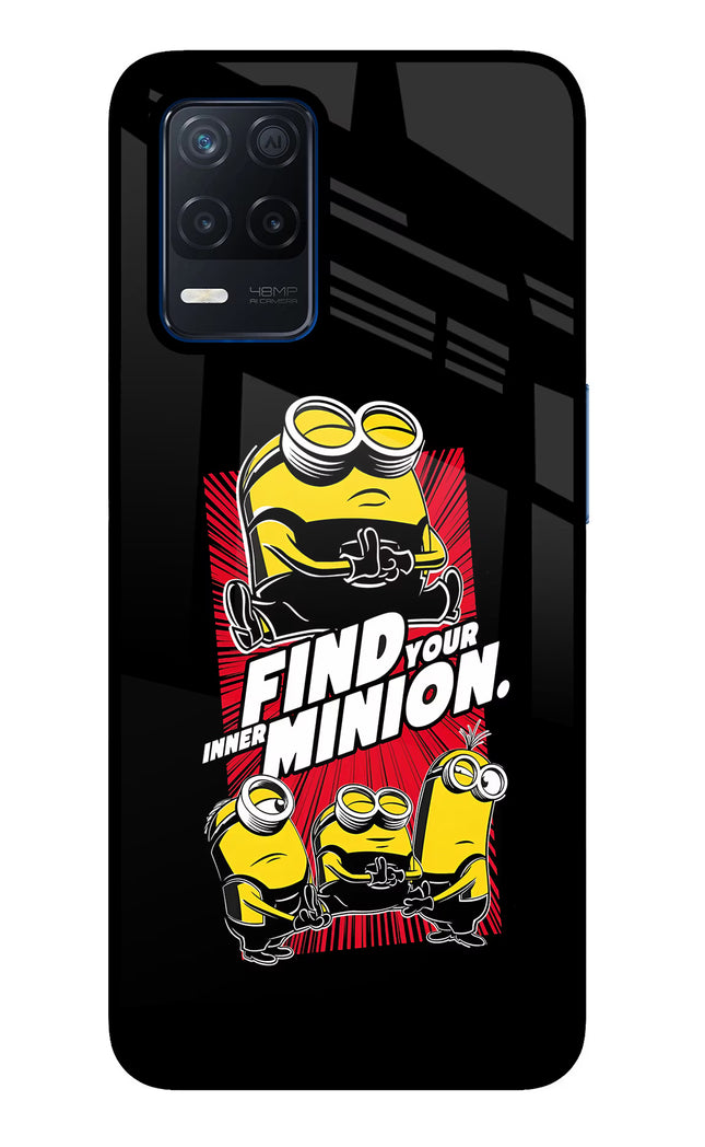 Find your inner Minion Realme Narzo 30 5G Glass Case