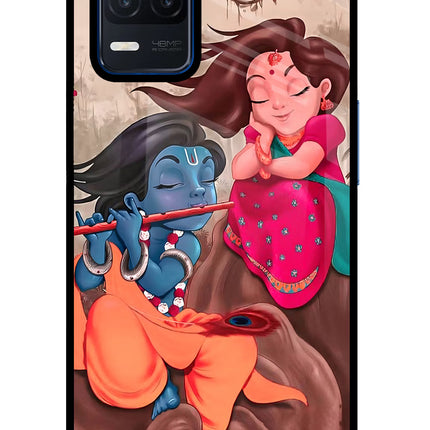 Radhe Krishna Realme Narzo 30 5G Glass Case