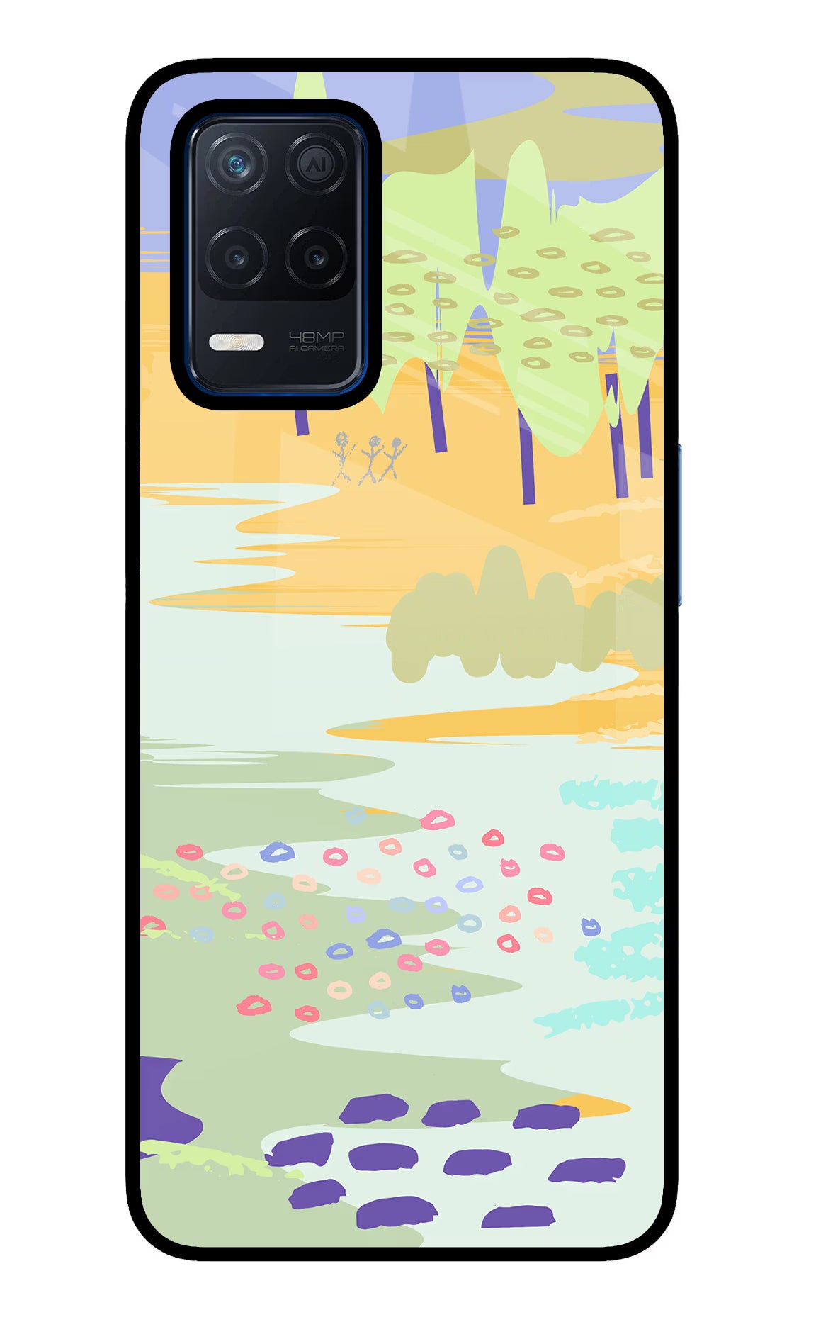 Scenery Realme Narzo 30 5G Glass Case