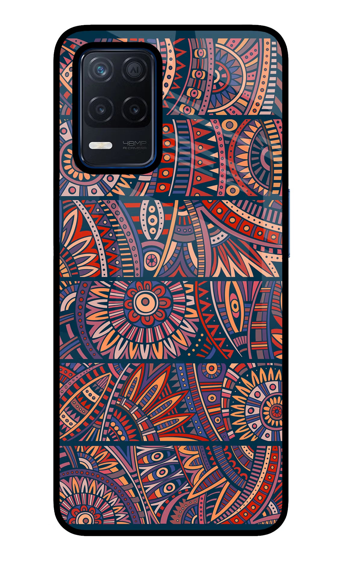 African Culture Design Realme Narzo 30 5G Glass Case
