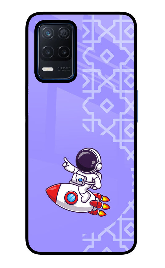 Cute Astronaut Realme Narzo 30 5G Glass Case