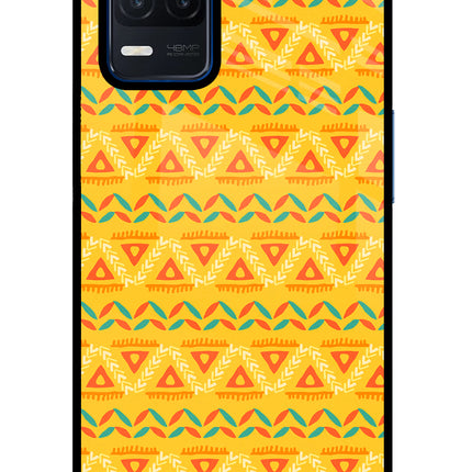 Tribal Pattern Realme Narzo 30 5G Glass Case